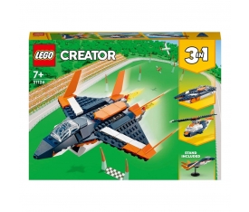 31126 Lego Creator Süpersonik Jet 3ü1 arada, 210 parça +7 yaş