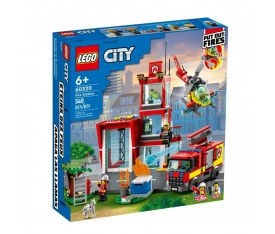 60320 LEGO® City - İtfaiye Merkezi,  540 parça, +6 yaş