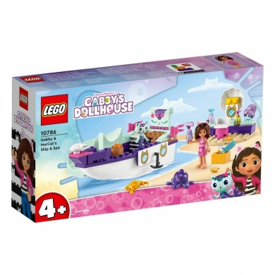 10786 LEGO® Gabby ve MerCat’in Gemi ve Spası parça +4 yaş