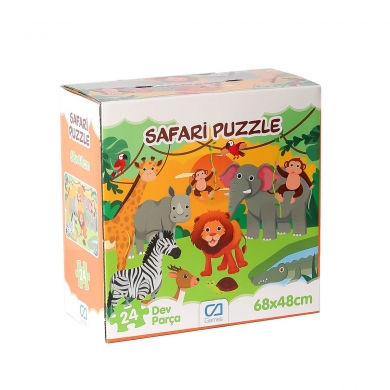 5232 CAYER-5232 Safari Yer Puzzle -CA Games