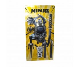 3782 SUN-ZEO-NIN-Ninja Bıçak Mınçıka Disk Maske 8 Parça Kartela Set  - Sunman