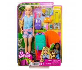 HDF73 Barbie Kampa Gidiyor Oyun Seti