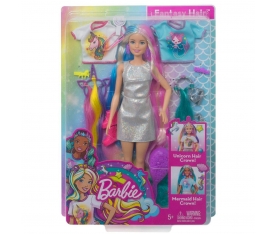 GHN04 Barbie Sonsuz Saç Eğlencesi Bebek