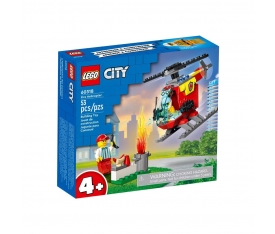 60318 LEGO® City - İtfaiye Helikopteri, 53 parça +4 yaş