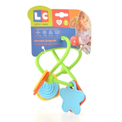 LC-30750 Kıvrımlı Çıngırak -Lets Be Child