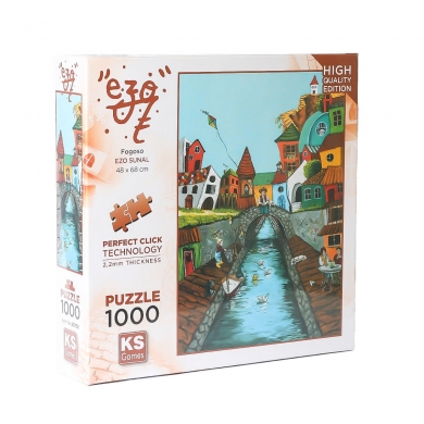 20730 Fogoso -Ezo Sunal 1000 Parça Puzzle -KS Puzzle