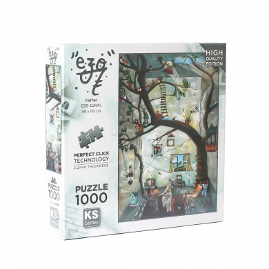20731 Father-Ezo Sunal 1000 Parça Puzzle -KS Puzzle