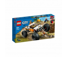 60387 Lego City - 4x4 Arazi Aracı Maceraları 252 parça +6 yaş