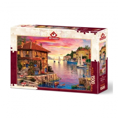 5374 Akdeniz Limanı 1500 Parça Puzzle -Art Puzzle