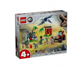76963 LEGO® Jurassic World Yavru Dinozor Kurtarma Merkezi 139 parça +4 yaş