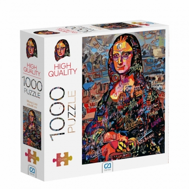 7022 CA1000-7022 Mona Lisa 1000 Parça Puzzle -CA Puzzle