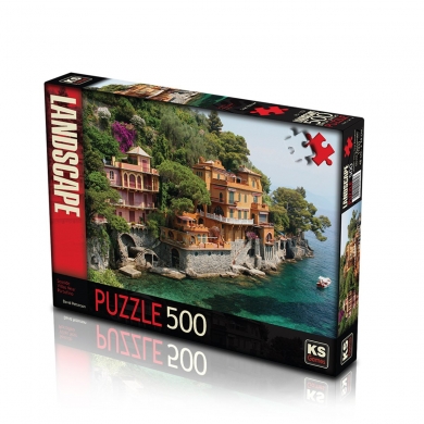 11231 Puzzle 500/SEASİDE VİLLAS NEAR  PUZZLE 500 PARÇA