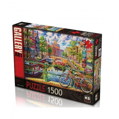 22018 KS, A Colorful City, 1500 Parça Puzzle