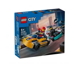 60400 LEGO® City Go-Kart ve Yarış Sürücüleri 99 parça +5 yaş