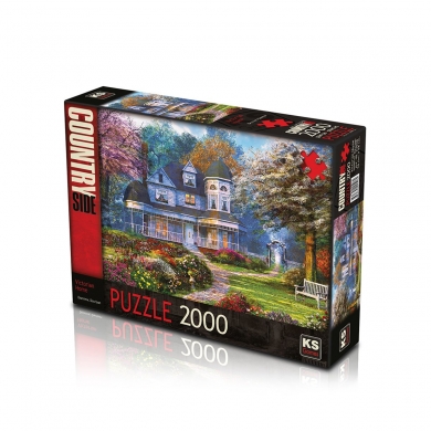 22508 KS Victorian Ev - Victorian Home 2000 parça Puzzle