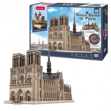 MC260H Cubic Fun Notre Dame de Paris 293 parça / 3 Boyutlu Puzzle