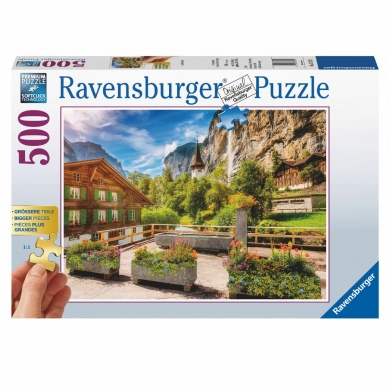 137121 Ravensburger Gold İsviçre 500 Parça Puzzle