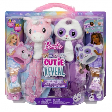 HRY15 Barbie Cutie Reveal Pijama Partisi İkili Set