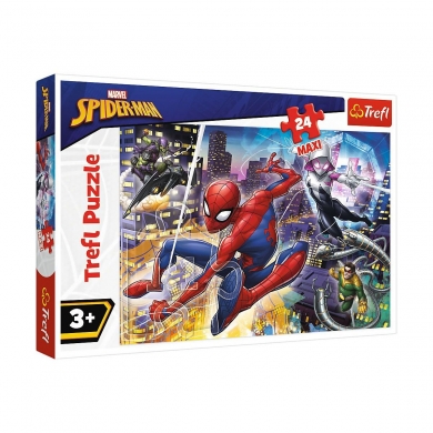 PUZZLE-14289 Spiderman 24 Parça Maxi Çocuk Puzzle