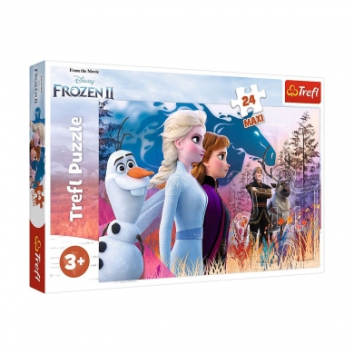 PUZZLE-14298 Frozen II 24 Parça Maxi Çocuk Puzzle