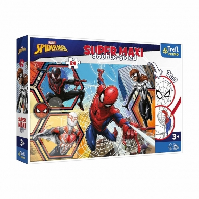 PUZZLE-41006 Super Maxi Spiderman 24 Parça Çocuk Puzzle