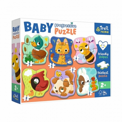 PUZZLE-44003 Baby Puzzle Hayvanlar