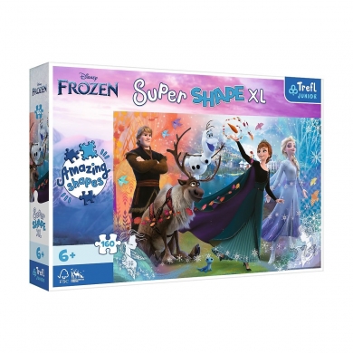PUZZLE-50022 Frozen 160 Parça XL Çocuk Puzzle