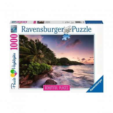 151561 Ravensburger, Seychelles-Seyşeller, 1000 Parça Puzzle