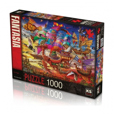 20571 KS The Flight 1000 parça Puzzle