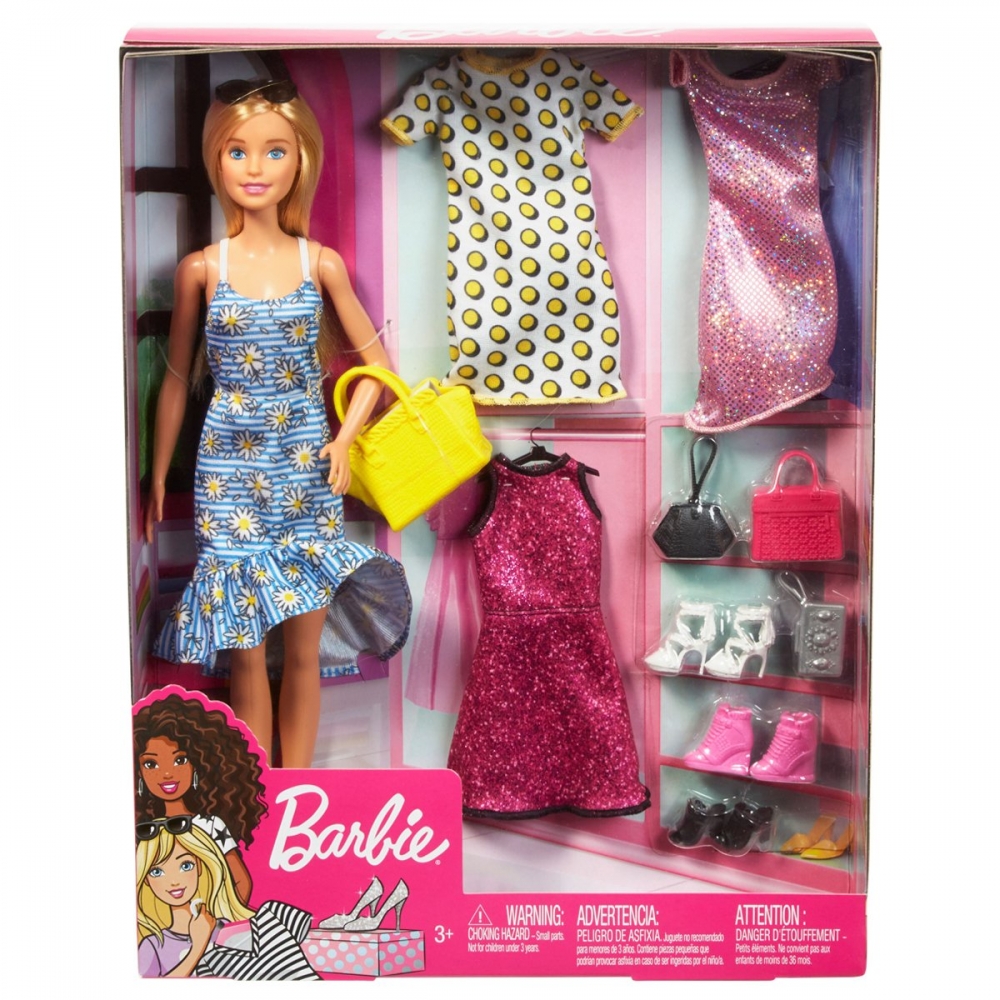 GDJ40 Barbie\'nin Kıyafet Kombinleri Oyun Seti