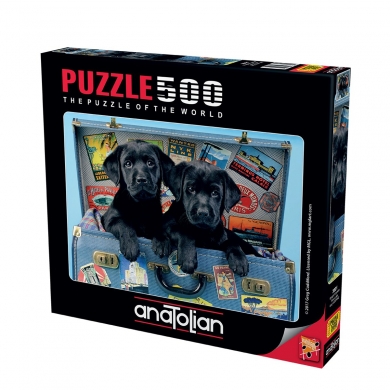 3601 Anatolian Gezgin Köpekler / 500 Parça Puzzle