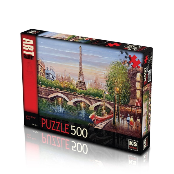 11378 KS, Seine River Paris, 500 Parça Puzzle