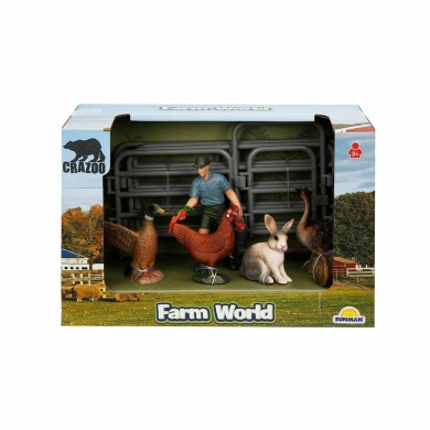 2689 Farm World Çiftlik Hayvanları Küçük Oyun Seti