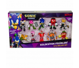 PMI SON2080 Sonic 12li Figür Set 2 Nadir Ürün Şansı - Neco Toys