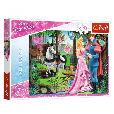 13223 Trefl Puzzle Princess Meeting In The Forest 200 Parça Puzzle
