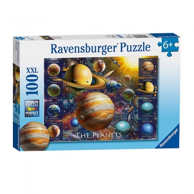 108534 Ravensburger, Gezegenler 100 Parça xxl Puzzle