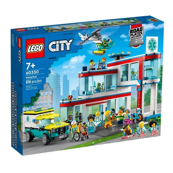 60330 LEGO® City - Hastane, 816 parça, +7 yaş