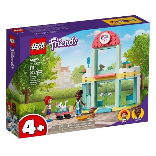41695 LEGO® Friends - Evcil Hayvan Kliniği, 111 parça +6 yaş