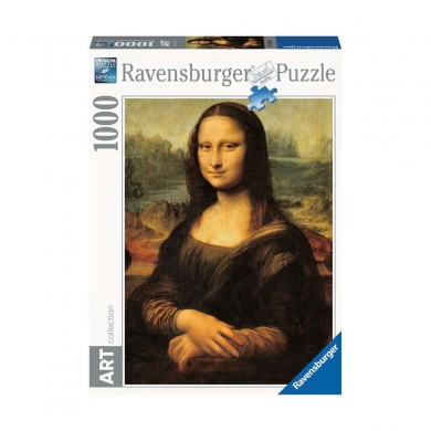 152964 Ravensburger, Mona Lisa -  Leonardo da Vinci 1000 parça Art Puzzle