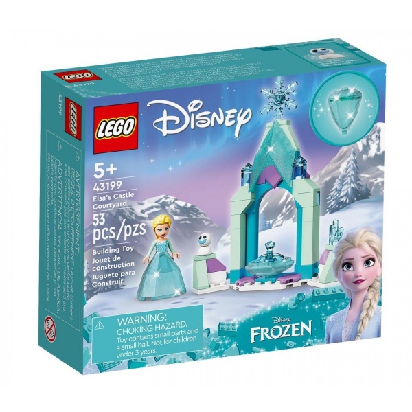 43199 Lego Disney - Elsanın Kale Avlusu, 53 parça +5 yaş