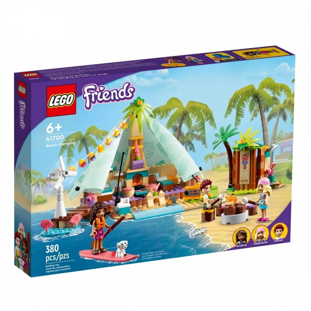 41700 Lego Friends Lüks Plaj Çadırı, 380 parça +6 yaş