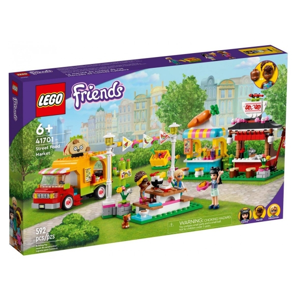 41701 Lego Friends Sokak Lezzetleri Pazarı, 592 parça +6 yaş