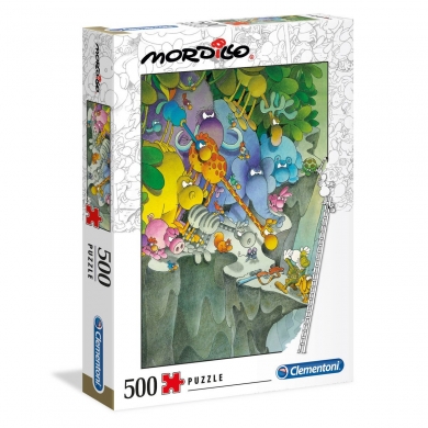 35080 Clementoni, Mordillo - Teslimiyet 500 Parça Puzzle