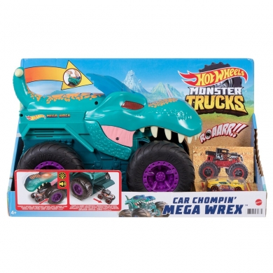 GYL13 Monster Trucks Araba Yiyen Mega Wrex, Hot Wheels Monster Trucks