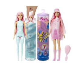 HDN71 Renk Değiştiren Sürpriz Barbie Yağmura Hazır Bebekler,Color Reveal