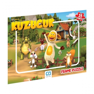 5167-5168 Kuzucuk Frame Puzzle 35 Parça -CA Games