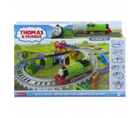 GBN45 Thomas ve Arkadaşları™ TrackMaster Percy Büyük Macera Oyun Seti(Motorlu Trenli)/Thomas ve Arka