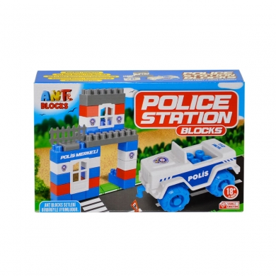 ANT004 Ant Blocks 40 Parça Polis Merkezi Blok Seti