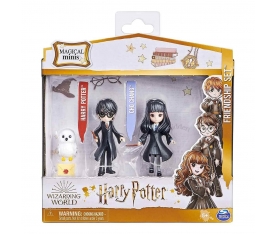 39763 Harry Potter 3\'lü Figür Set Harry+Cho+Hedwig