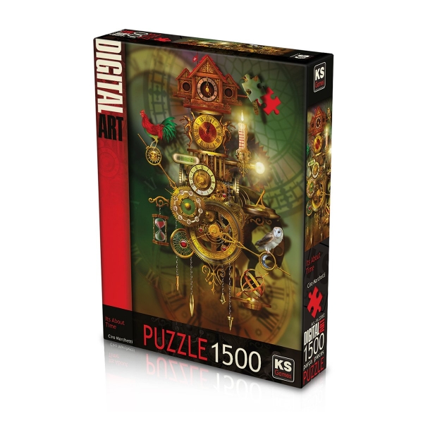 22002 KS, It\'s About Time, 1500 Parça Puzzle